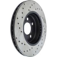 Stoptech - StopTech Sport Cryo Cross Drilled Brake Rotor; Front Left - Image 2