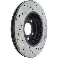 Stoptech - StopTech Sport Cryo Cross Drilled Brake Rotor; Front Right - Image 3