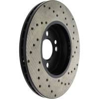 Stoptech - StopTech Sport Cryo Cross Drilled Brake Rotor; Front Right - Image 5