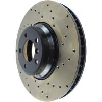 Stoptech - StopTech Sport Cryo Cross Drilled Brake Rotor; Front Left - Image 4