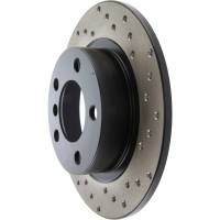 Stoptech - StopTech Sport Cryo Cross Drilled Brake Rotor; Rear Left - Image 2