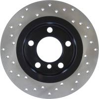 Stoptech - StopTech Sport Cryo Cross Drilled Brake Rotor; Rear Left - Image 3
