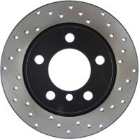 Stoptech - StopTech Sport Cryo Cross Drilled Brake Rotor; Rear Left - Image 4