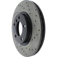 Stoptech - StopTech Sport Cryo Cross Drilled Brake Rotor; Front Left - Image 4