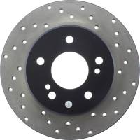 Stoptech - StopTech Sport Cryo Cross Drilled Brake Rotor; Rear Left - Image 3