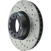 Stoptech - StopTech Sport Cryo Cross Drilled Brake Rotor; Front Left - Image 4