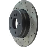 Stoptech - StopTech Sport Cryo Cross Drilled Brake Rotor; Rear Left - Image 2