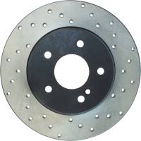 Stoptech - StopTech Sport Cryo Cross Drilled Brake Rotor; Rear Left - Image 4