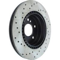Stoptech - StopTech Sport Cryo Cross Drilled Brake Rotor; Rear Left - Image 4