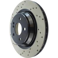 Stoptech - StopTech Sport Cryo Cross Drilled Brake Rotor; Rear Left - Image 2