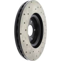 Stoptech - StopTech Sport Cryo Cross Drilled Brake Rotor; Front Left - Image 5