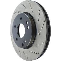 Stoptech - StopTech Sport Cryo Cross Drilled Brake Rotor; Front Left - Image 2