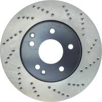 Stoptech - StopTech Sport Cryo Cross Drilled Brake Rotor; Front Left - Image 5