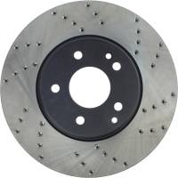 Stoptech - StopTech Sport Cryo Cross Drilled Brake Rotor; Front Left - Image 2