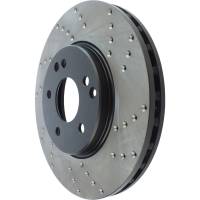 Stoptech - StopTech Sport Cryo Cross Drilled Brake Rotor; Front Left - Image 3