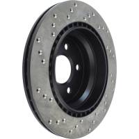 Stoptech - StopTech Sport Cryo Cross Drilled Brake Rotor; Rear Left - Image 5