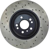 Stoptech - StopTech Sport Cryo Cross Drilled Brake Rotor; Front Left - Image 2