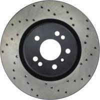 Stoptech - StopTech Sport Cryo Cross Drilled Brake Rotor; Front Left - Image 3