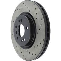 Stoptech - StopTech Sport Cryo Cross Drilled Brake Rotor; Front Left - Image 4