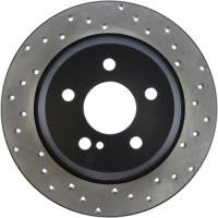 Stoptech - StopTech Sport Cryo Cross Drilled Brake Rotor; Rear Left - Image 2