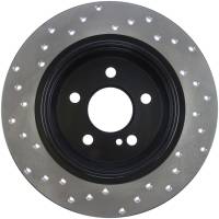 Stoptech - StopTech Sport Cross Drilled Brake Rotor; Rear Left - Image 2