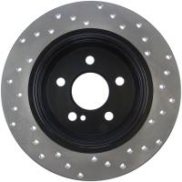 Stoptech - StopTech Sport Cross Drilled Brake Rotor; Rear Right - Image 2