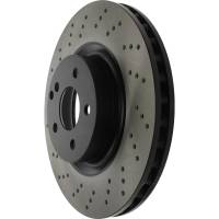 Stoptech - StopTech Premium High-Carbon Drilled Cryo Brake Rotor; Front - Image 4