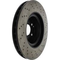 Stoptech - StopTech Premium High-Carbon Drilled Cryo Brake Rotor; Front - Image 5