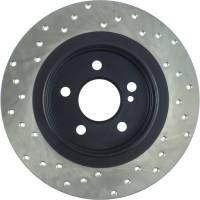 Stoptech - StopTech Sport Cryo Cross Drilled Brake Rotor; Rear Left - Image 2