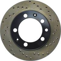 Stoptech - StopTech Sport Cryo Cross Drilled Brake Rotor; Rear Left - Image 2