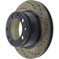 Stoptech - StopTech Sport Cryo Cross Drilled Brake Rotor; Rear Left - Image 3
