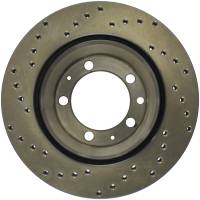 Stoptech - StopTech Sport Cross Drilled Brake Rotor; Rear Left - Image 2
