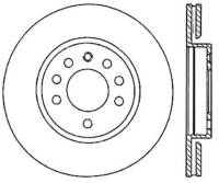 StopTech Sport Cross Drilled Brake Rotor Front Right 128.38014R