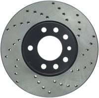 Stoptech - StopTech Sport Cross Drilled Brake Rotor Front Left 128.38016L - Image 1
