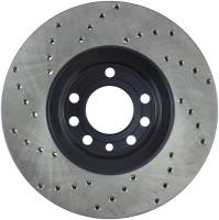 Stoptech - StopTech Sport Cross Drilled Brake Rotor Front Left 128.38017L - Image 2