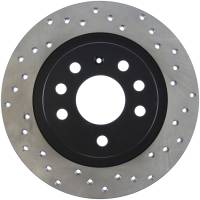 StopTech Sport Cross Drilled Brake Rotor Rear Left 128.38018L