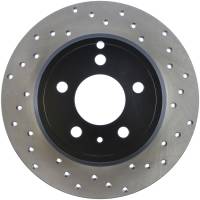 StopTech Sport Cross Drilled Brake Rotor Rear Left 128.39020L