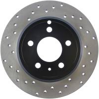 StopTech Sport Cross Drilled Brake Rotor Rear Right 128.39020R