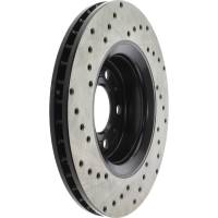 Stoptech - StopTech Sport Cryo Cross Drilled Brake Rotor Front Left 128.39023CL - Image 2