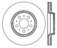 StopTech Sport Cross Drilled Brake Rotor Front Left 128.39026L