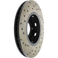 Stoptech - StopTech Sport Cryo Cross Drilled Brake Rotor Front Left 128.39027CL - Image 4