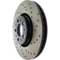 Stoptech - StopTech Sport Cryo Cross Drilled Brake Rotor Front Left 128.39032CL - Image 5