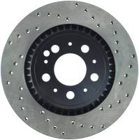 StopTech Sport Cross Drilled Brake Rotor Rear Left 128.39033L