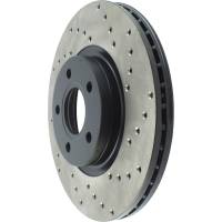 Stoptech - StopTech Sport Cryo Cross Drilled Brake Rotor Front Left 128.39037CL - Image 4