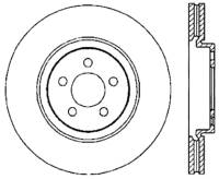 StopTech Drilled Sport Brake Rotor - 128.39038R