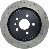StopTech Sport Cross Drilled Brake Rotor Rear Left 128.39047L