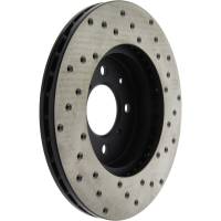 Stoptech - StopTech Sport Cryo Cross Drilled Brake Rotor Front Right 128.40021CR - Image 2