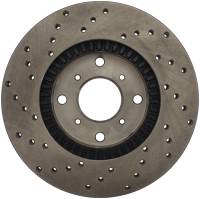 Stoptech - StopTech Sport Cross Drilled Brake Rotor Front Left 128.40034L - Image 2