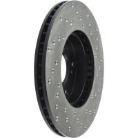 Stoptech - StopTech 06-18 Honda Civic Cryo Drilled Sport Right Front Rotor - 128.40036CR - Image 4