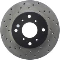 StopTech Sport Cross Drilled Brake Rotor Front Right 128.40039R
